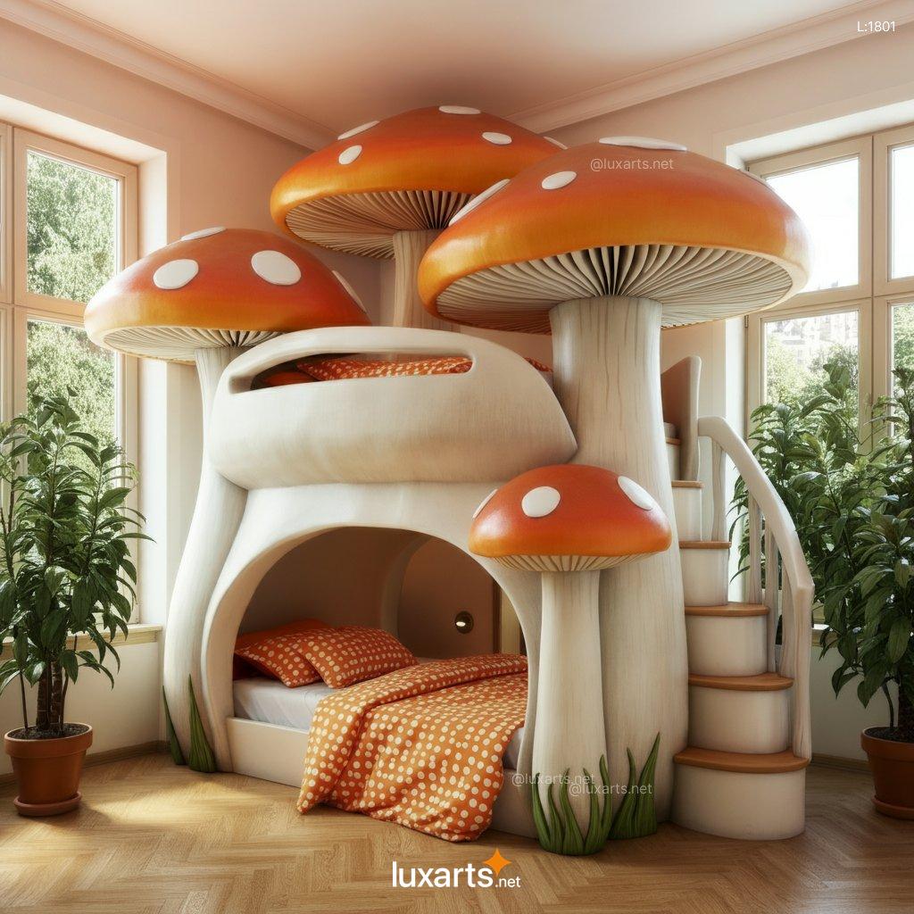 Mushroom Playhouse Beds: Creative & Magical Kids' Bed Ideas mushroom playhouse beds 2