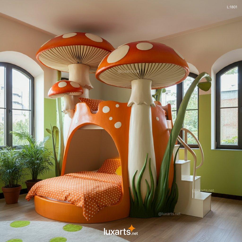 Mushroom Playhouse Beds: Creative & Magical Kids' Bed Ideas mushroom playhouse beds 3