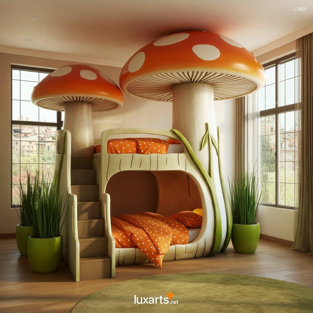 Mushroom Playhouse Beds: Creative & Magical Kids' Bed Ideas mushroom playhouse beds 4