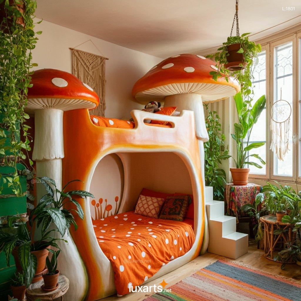 Mushroom Playhouse Beds: Creative & Magical Kids' Bed Ideas mushroom playhouse beds 5