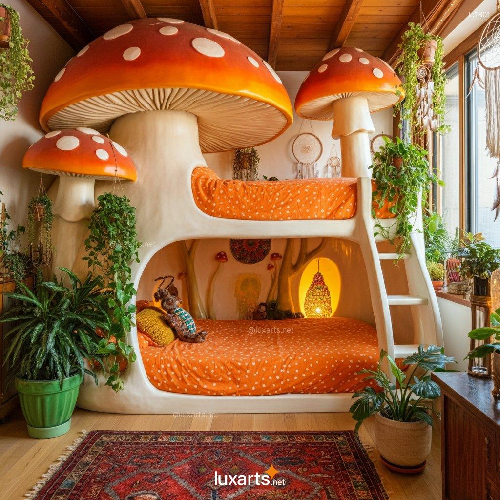 Mushroom Playhouse Beds: Creative & Magical Kids' Bed Ideas mushroom playhouse beds 6