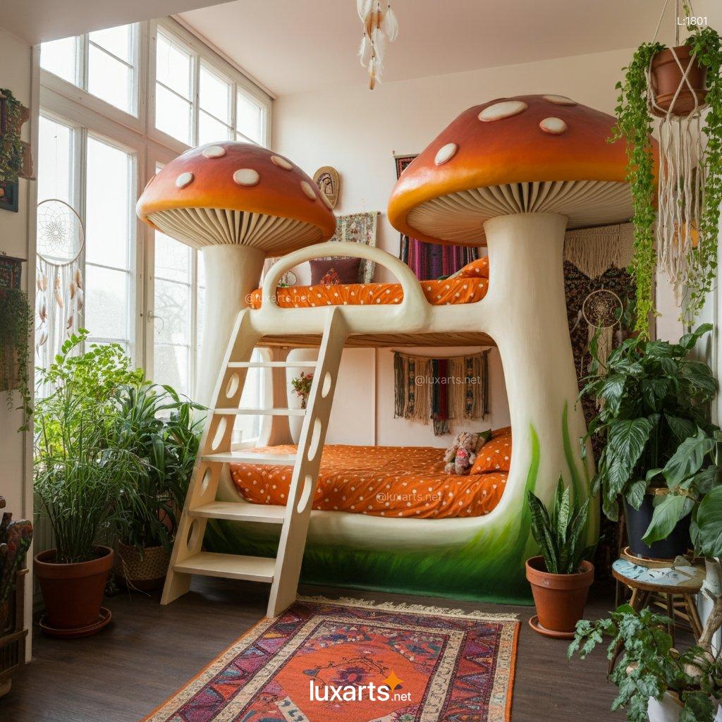 Mushroom Playhouse Beds: Creative & Magical Kids' Bed Ideas mushroom playhouse beds 7