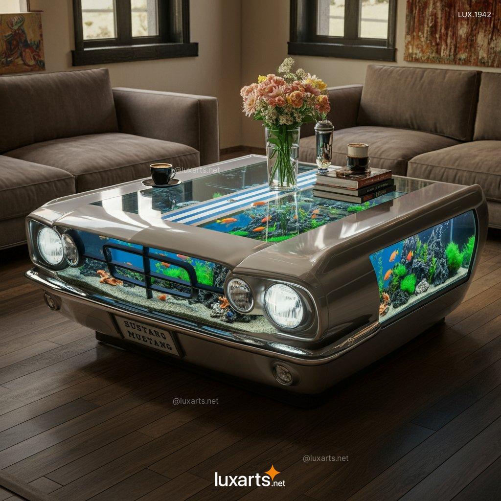 LUX.1942 Mustang Aquarium Coffee Table: A Unique and Stunning Addition to Your Home mustang aquarium coffee table 4