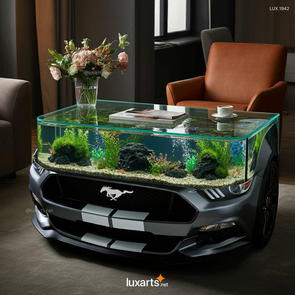 LUX.1942 Mustang Aquarium Coffee Table: A Unique and Stunning Addition to Your Home mustang aquarium coffee table 8