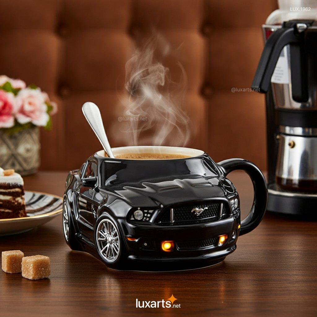 LUX.1962 Creative Mustang Shaped Coffee Mug | A Fun and Bold Way to Enjoy Your Coffee mustang shaped coffee mug 10