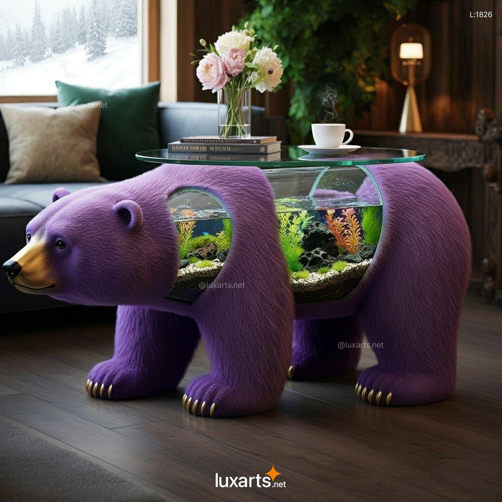 Polar Bear Aquarium Coffee Tables | A Cool, Arctic-Inspired Centerpiece polar bear aquarium coffee tables 12