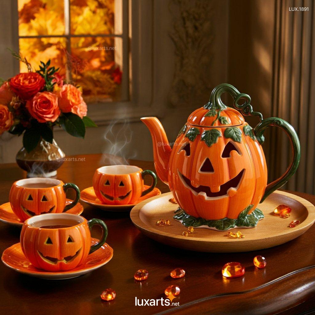 Creative Pumpkin Tea Sets: Add a Touch of Autumn to Your Home pumpkin tea set 1