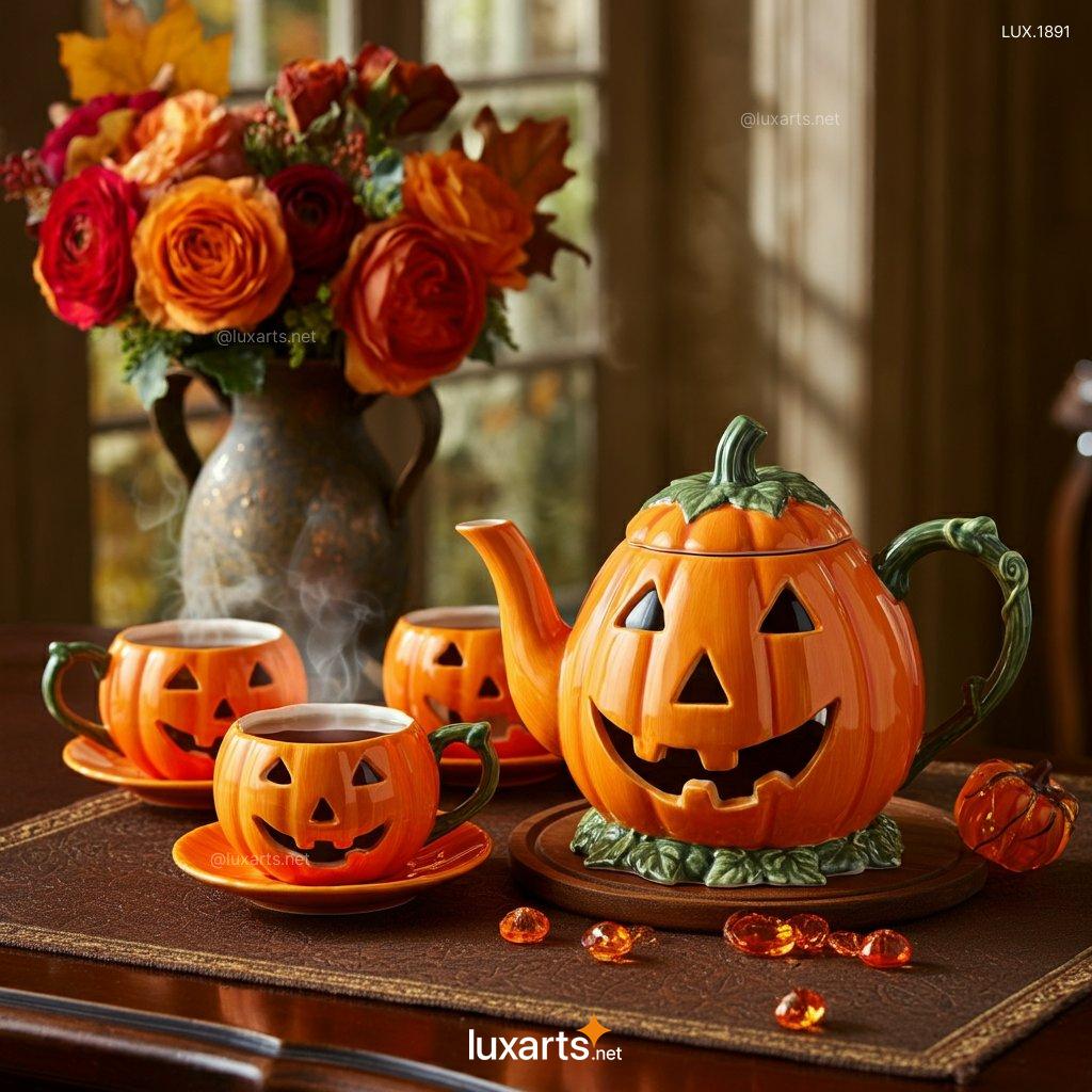 Creative Pumpkin Tea Sets: Add a Touch of Autumn to Your Home pumpkin tea set 10