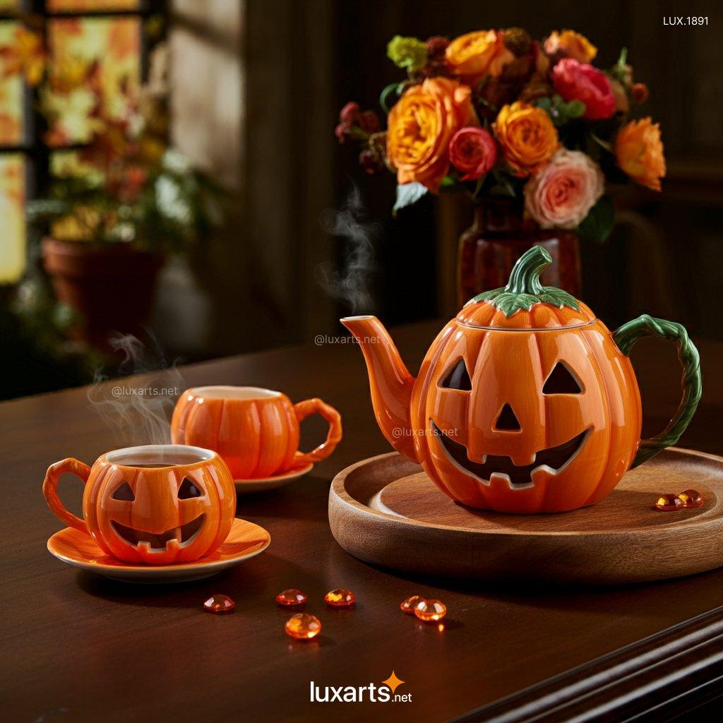 Creative Pumpkin Tea Sets: Add a Touch of Autumn to Your Home pumpkin tea set 2