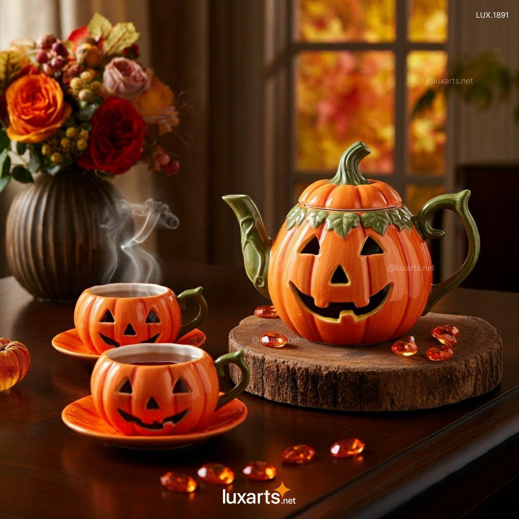 Creative Pumpkin Tea Sets: Add a Touch of Autumn to Your Home pumpkin tea set 4