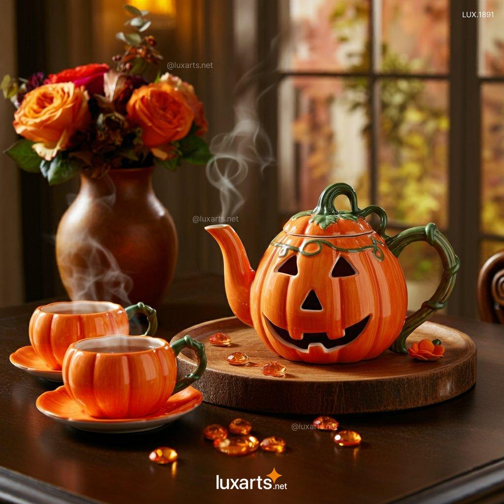 Creative Pumpkin Tea Sets: Add a Touch of Autumn to Your Home pumpkin tea set 6