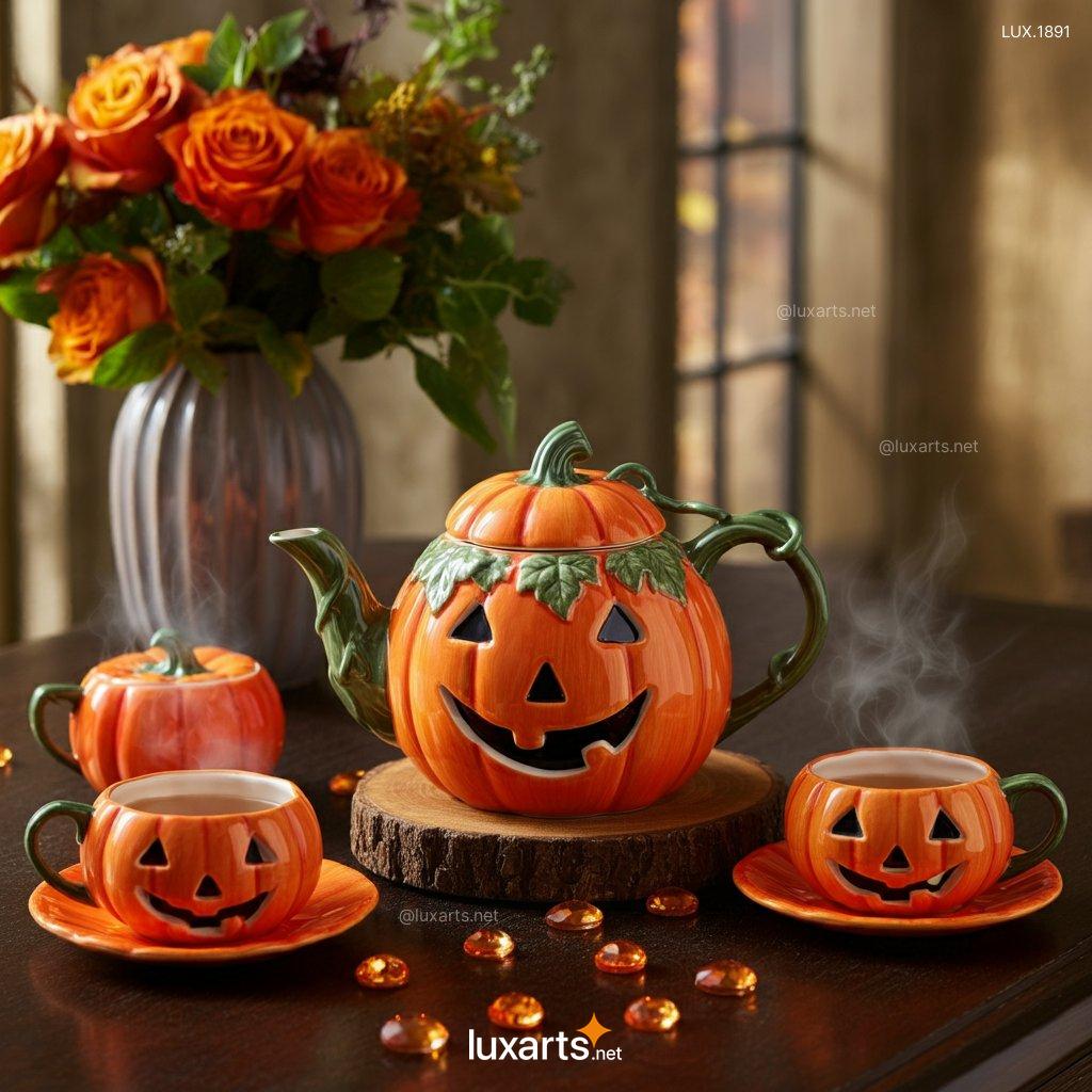 Creative Pumpkin Tea Sets: Add a Touch of Autumn to Your Home pumpkin tea set 7