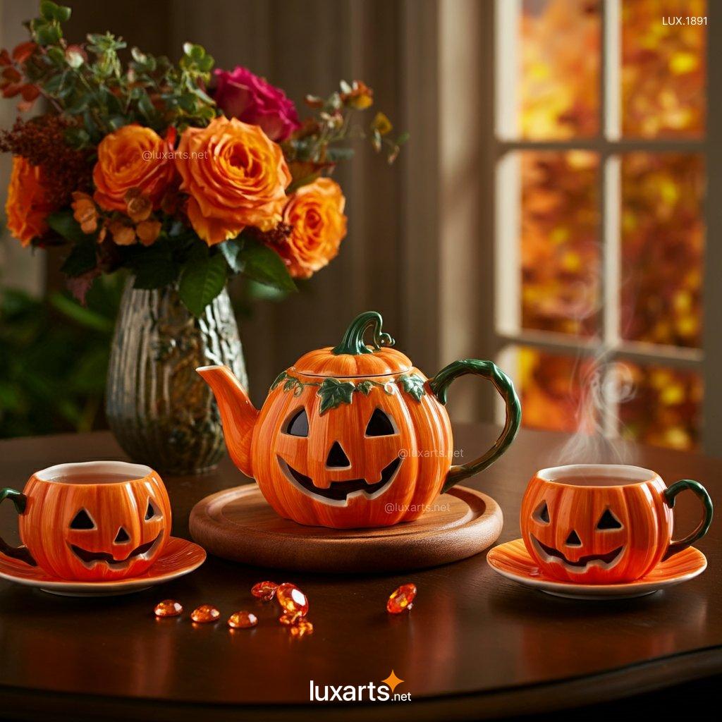 Creative Pumpkin Tea Sets: Add a Touch of Autumn to Your Home pumpkin tea set 8