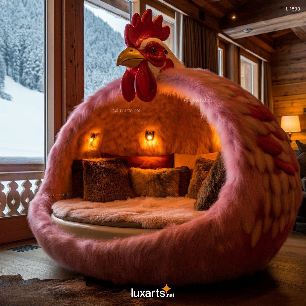 Creative Rooster Lounging Den | A Whimsical Haven for Ultimate Relaxation rooster lounging den 8