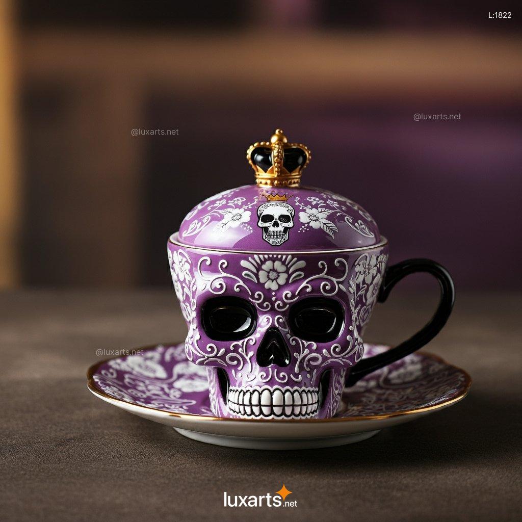 Skull Teacup: Unique, Creative & Spooky Teacups for the Bold skull teacup 10