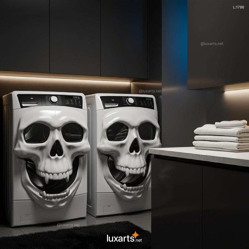 Skull Washer Dryer Sets: Gothic-Inspired Appliances for Your Home skull washer dryer sets 6