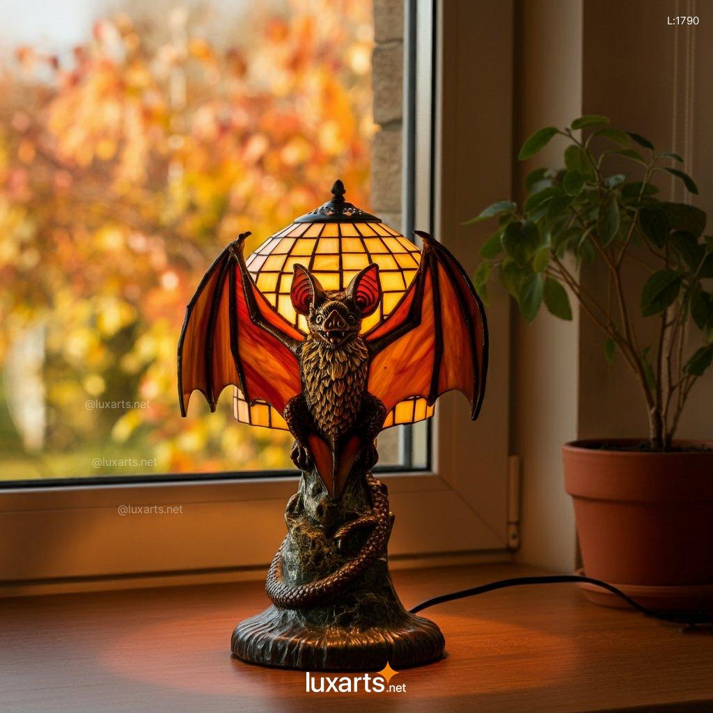 Stained Glass Bat Lamp: Unique, Handcrafted Bat Lamps for Your Home stained glass bat lamp 2