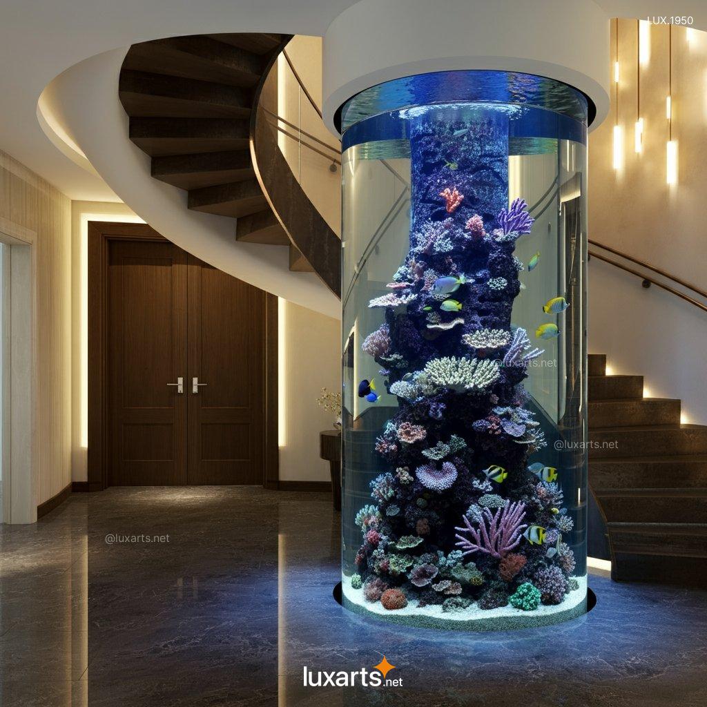 Creative Staircases with Aquariums: Stunning Design Ideas staircases with aquariums 10