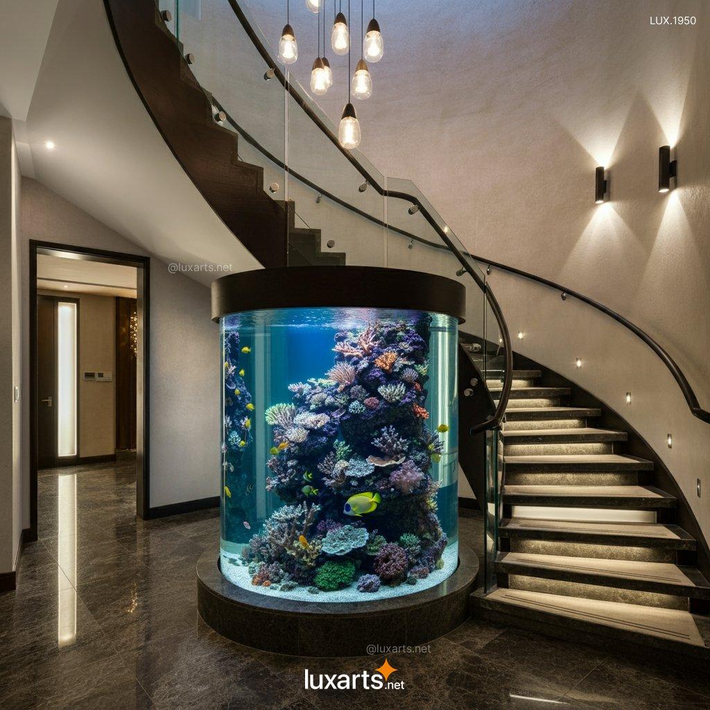 Creative Staircases with Aquariums: Stunning Design Ideas staircases with aquariums 11