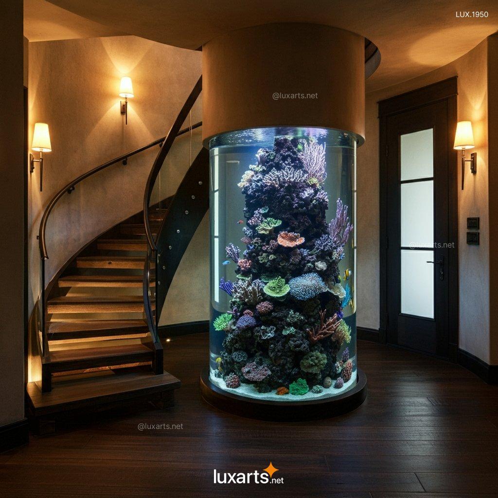 Creative Staircases with Aquariums: Stunning Design Ideas staircases with aquariums 12