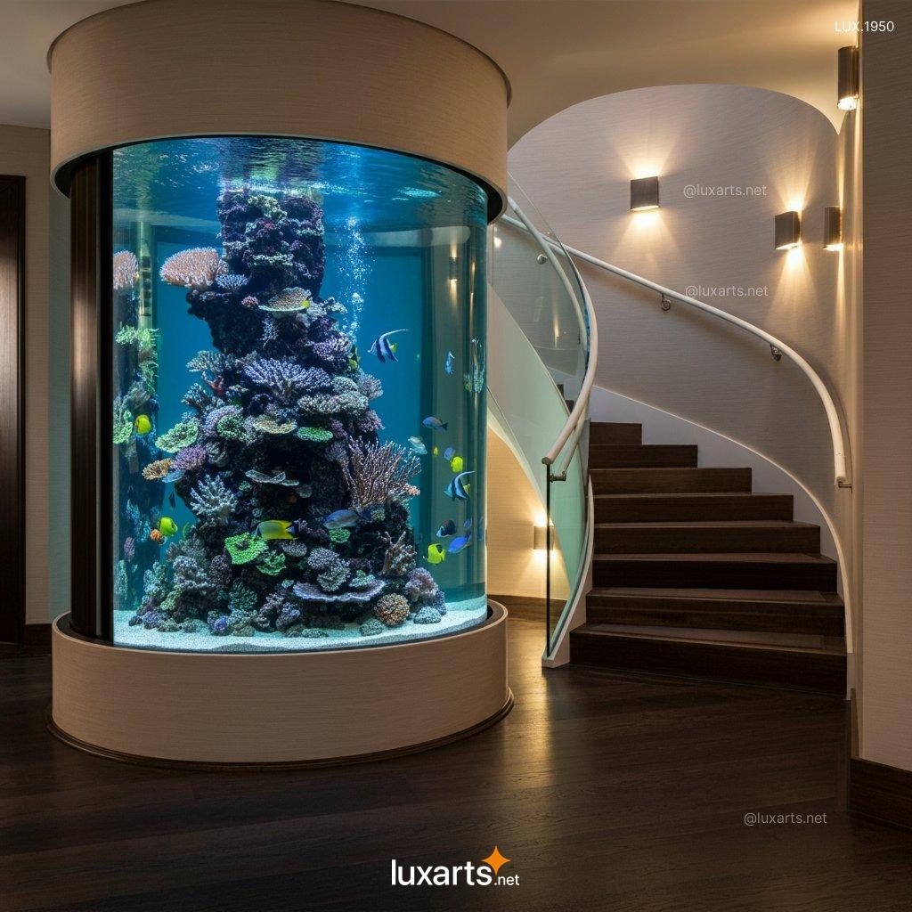 Creative Staircases with Aquariums: Stunning Design Ideas staircases with aquariums 14