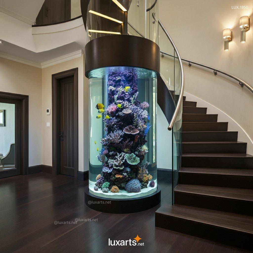 Creative Staircases with Aquariums: Stunning Design Ideas staircases with aquariums 3