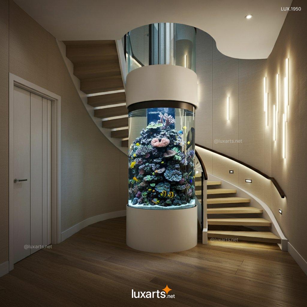 Creative Staircases with Aquariums: Stunning Design Ideas staircases with aquariums 5