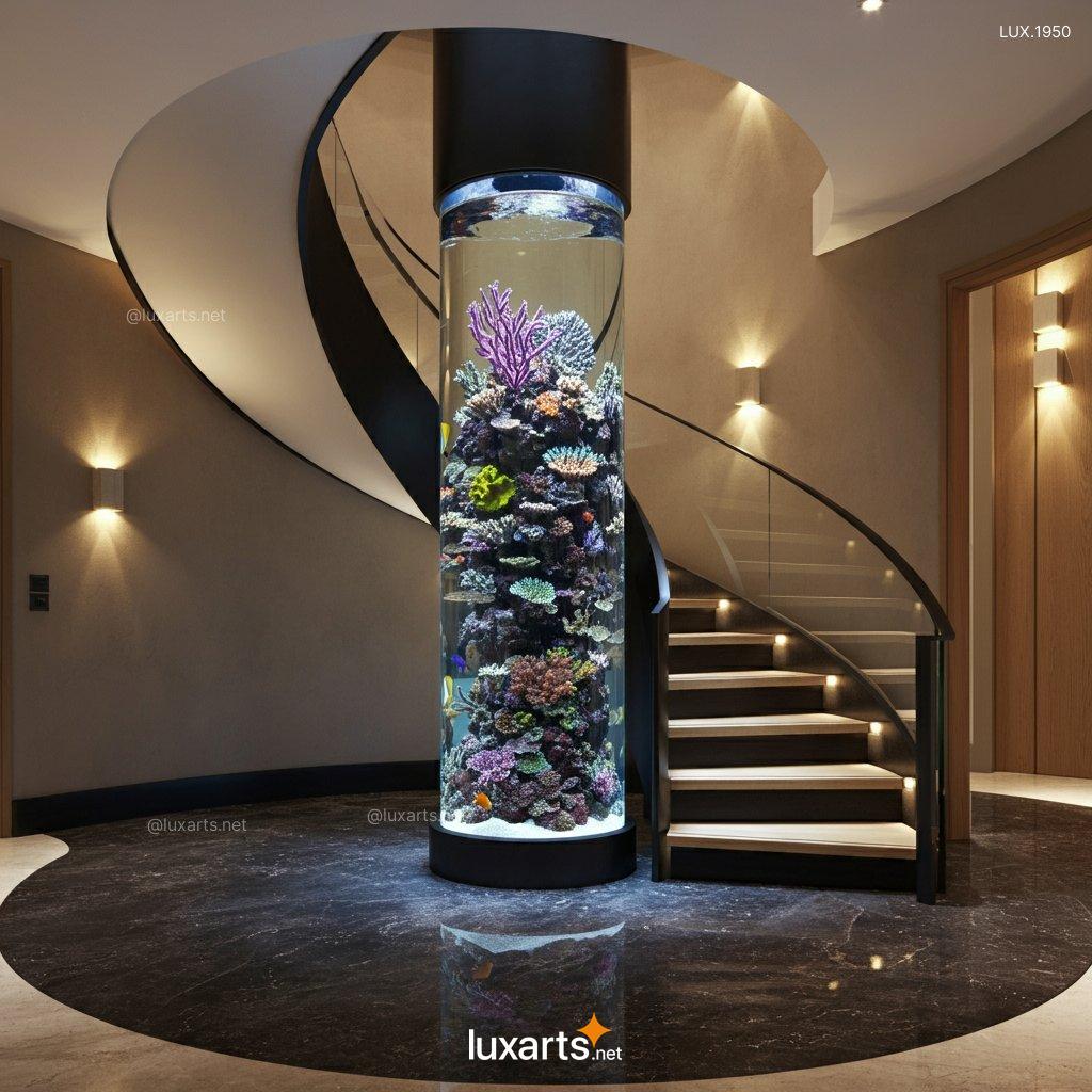 Creative Staircases with Aquariums: Stunning Design Ideas staircases with aquariums 7