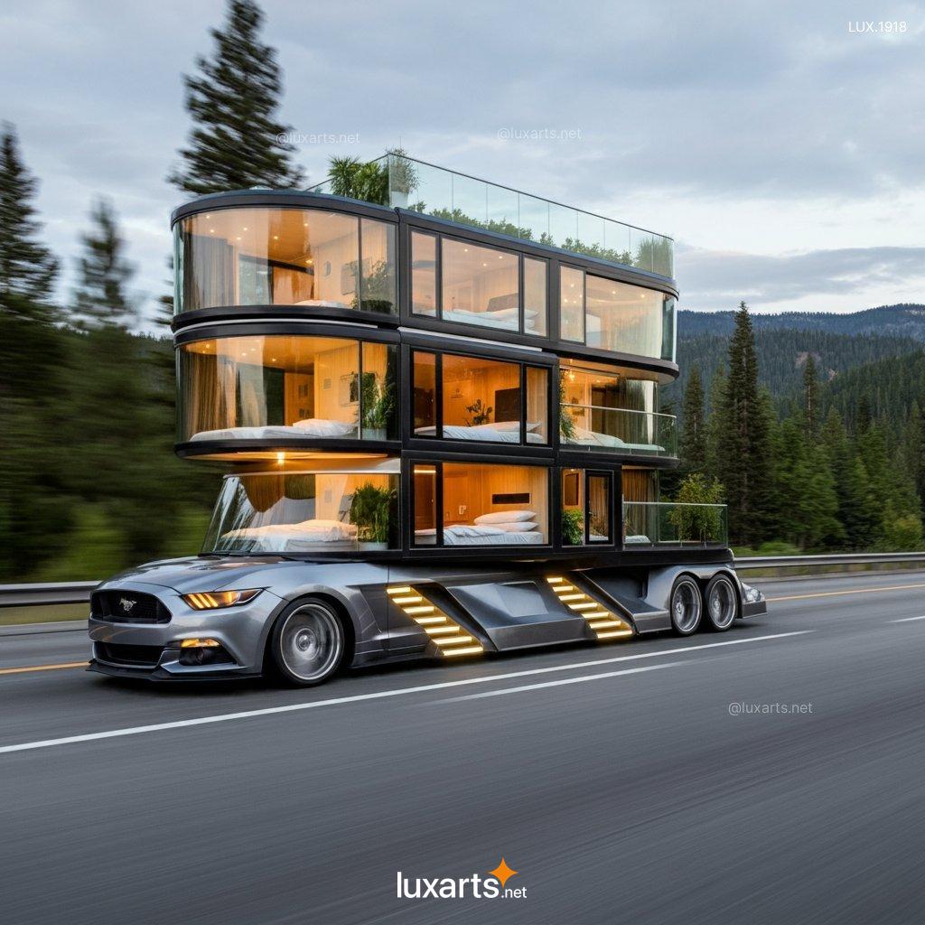 LUX.1918 Unique Supercar-Inspired Multi-Level RV: Bold, Innovative Design for Modern Travel suppercar inspired multi level rv 1