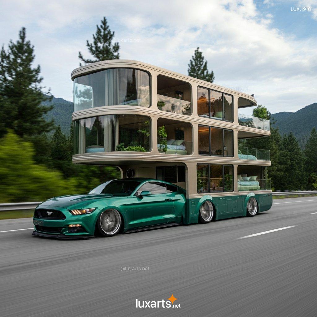 LUX.1918 Unique Supercar-Inspired Multi-Level RV: Bold, Innovative Design for Modern Travel suppercar inspired multi level rv 10