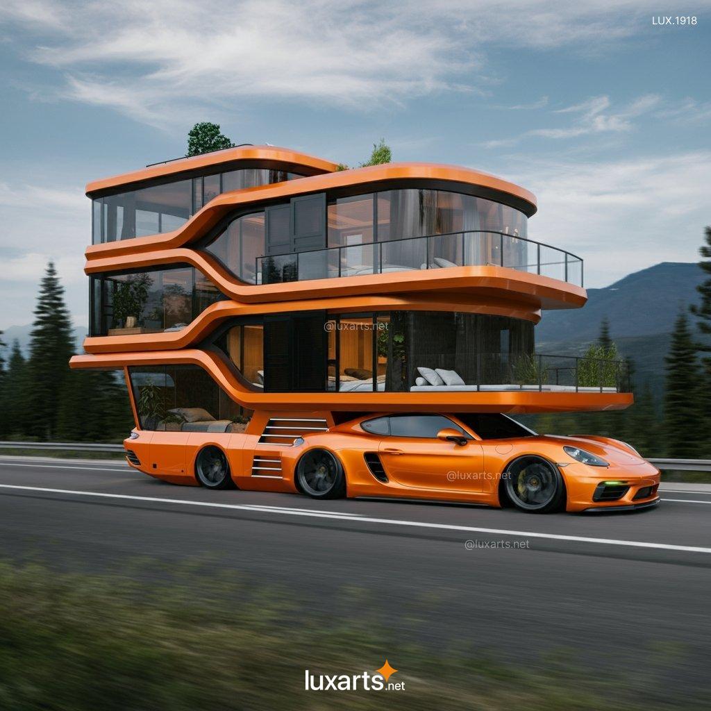 LUX.1918 Unique Supercar-Inspired Multi-Level RV: Bold, Innovative Design for Modern Travel suppercar inspired multi level rv 11