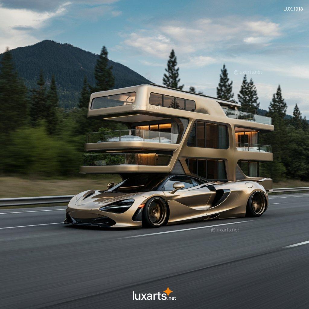 LUX.1918 Unique Supercar-Inspired Multi-Level RV: Bold, Innovative Design for Modern Travel suppercar inspired multi level rv 13