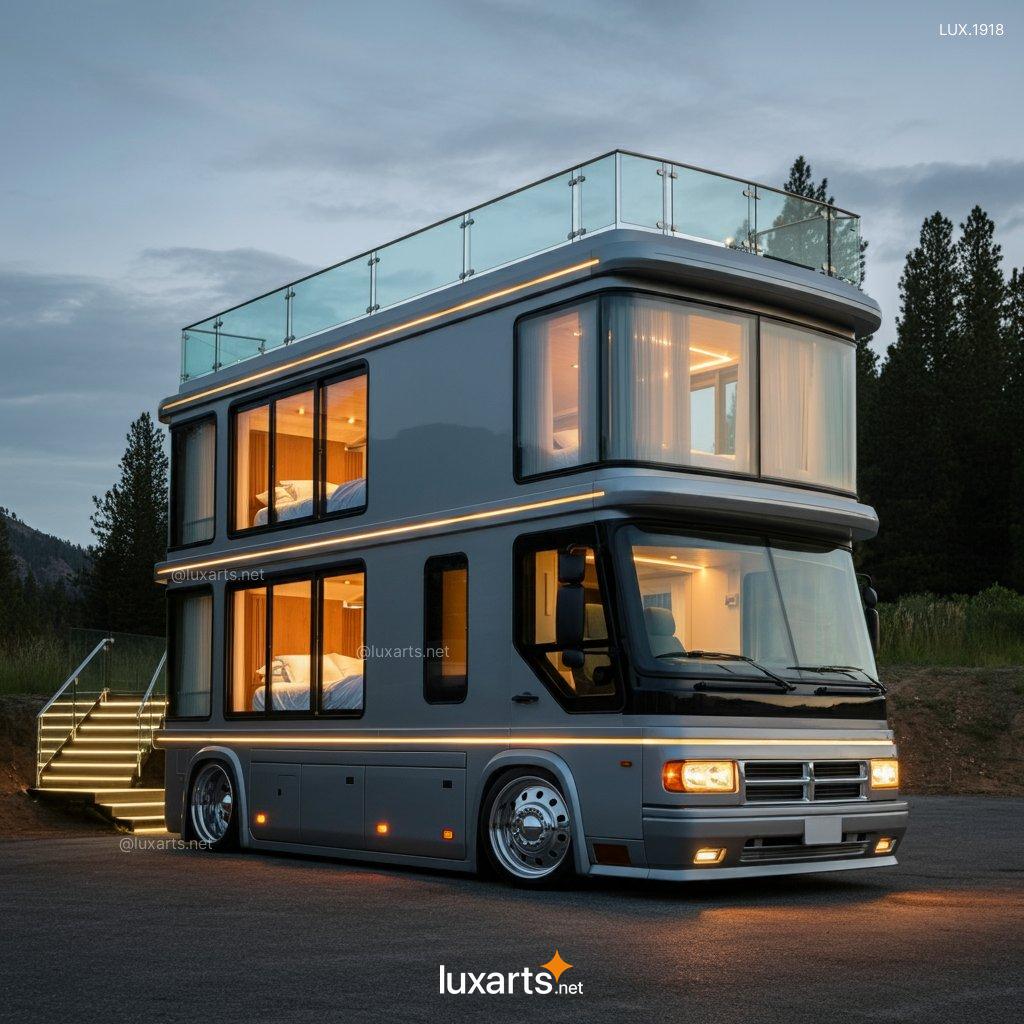 LUX.1918 Unique Supercar-Inspired Multi-Level RV: Bold, Innovative Design for Modern Travel suppercar inspired multi level rv 18