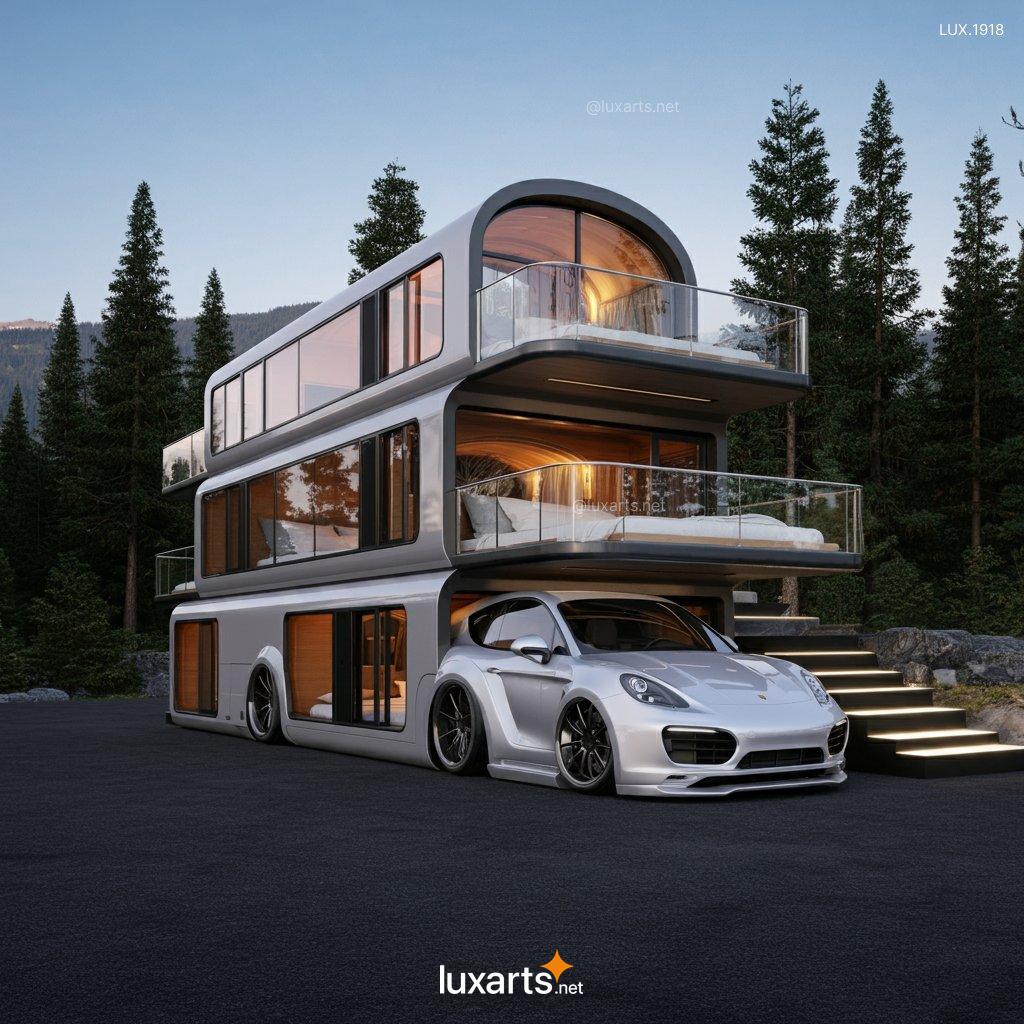 LUX.1918 Unique Supercar-Inspired Multi-Level RV: Bold, Innovative Design for Modern Travel suppercar inspired multi level rv 21