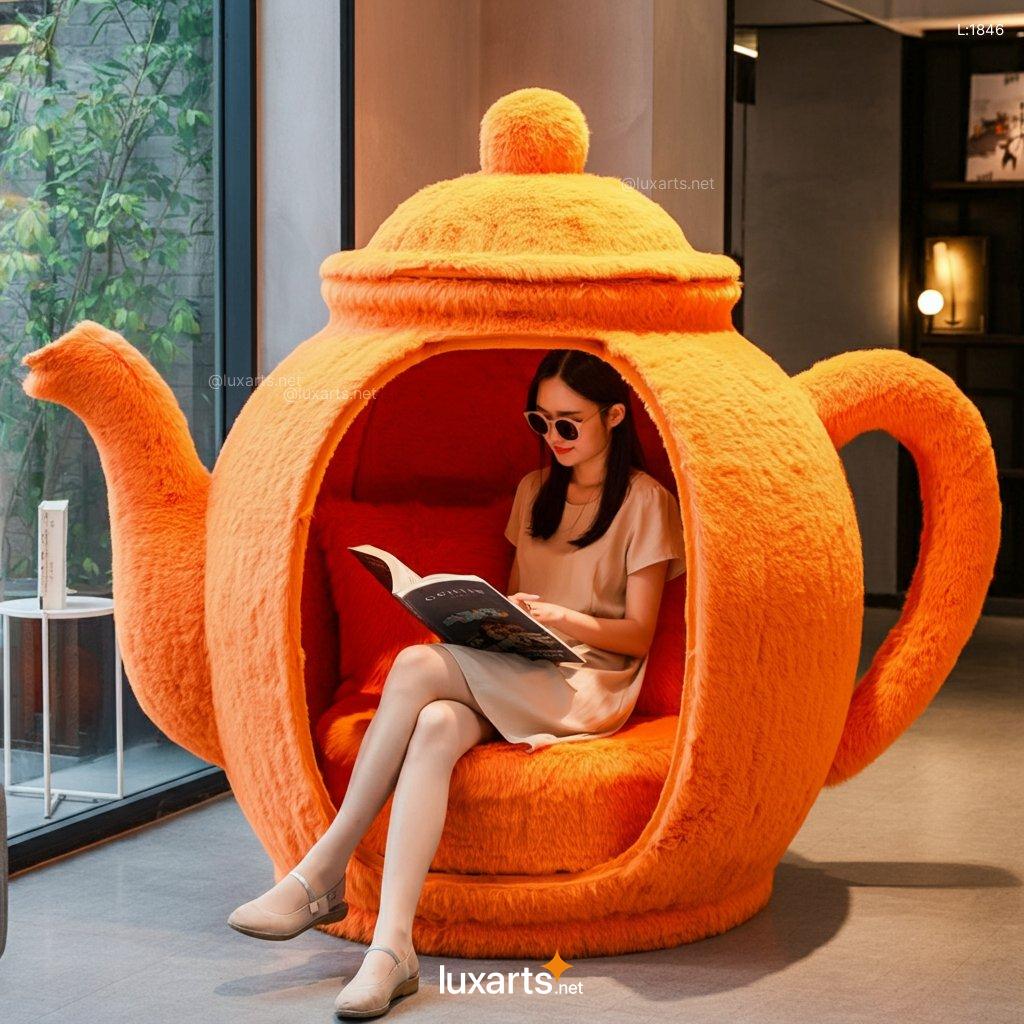 Creative Teapot Lounging Pods: The Perfect Blend of Relaxation and Charm teapot lounging pods 2