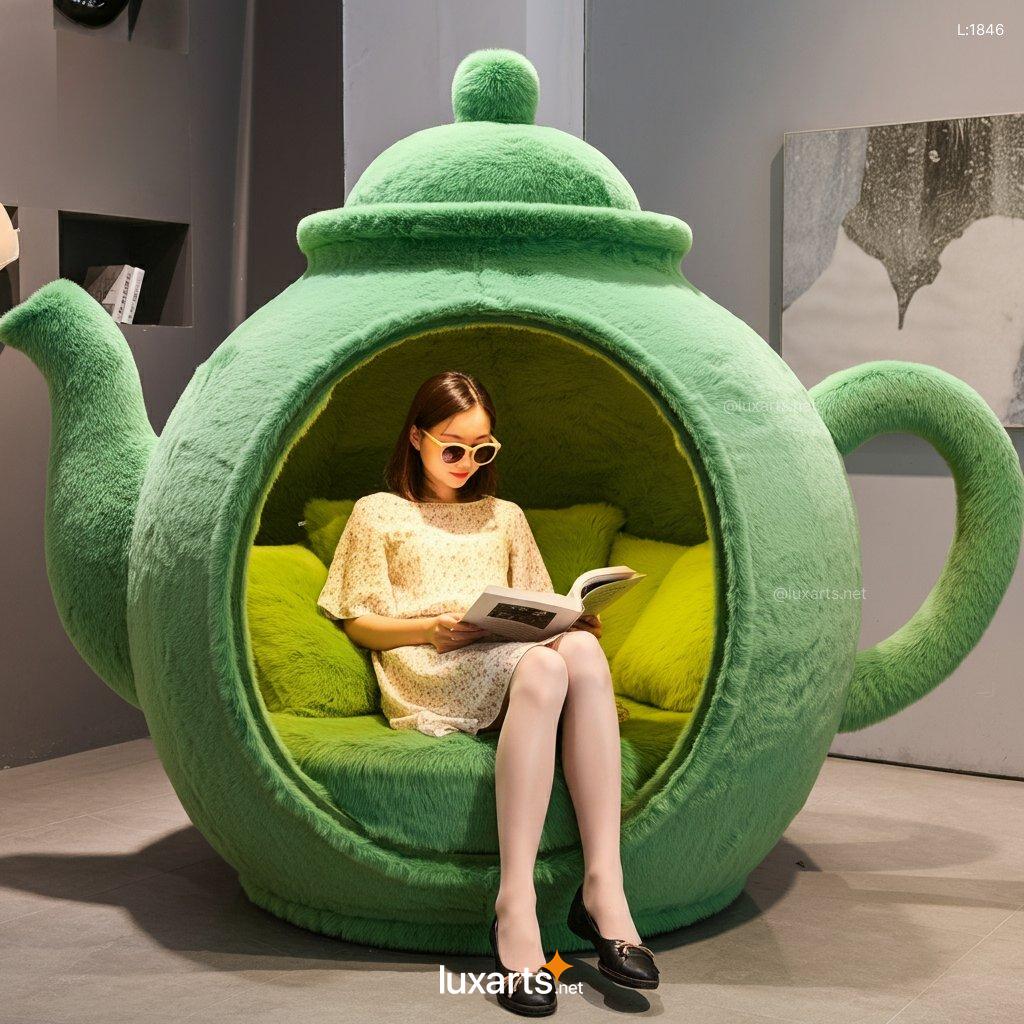 Creative Teapot Lounging Pods: The Perfect Blend of Relaxation and Charm teapot lounging pods 3