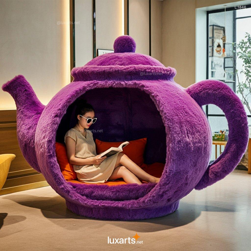 Creative Teapot Lounging Pods: The Perfect Blend of Relaxation and Charm teapot lounging pods 4