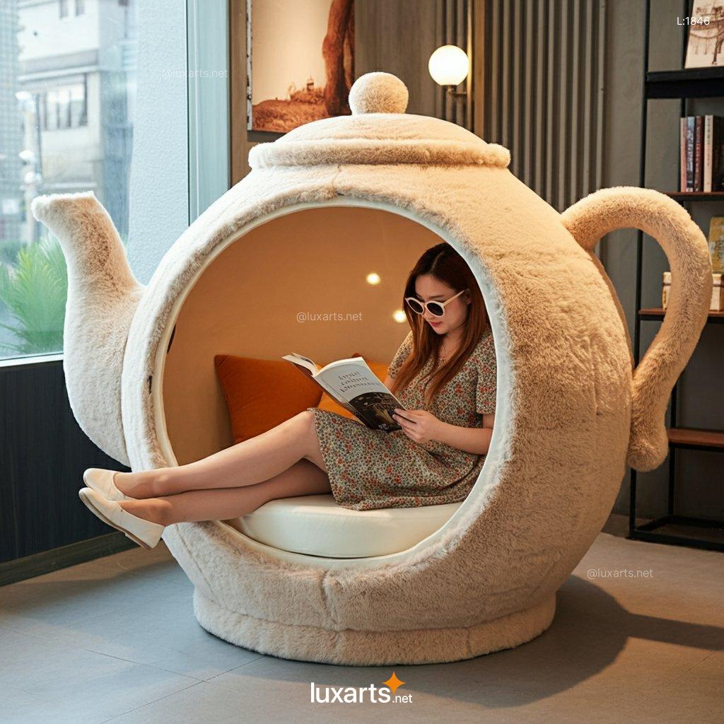 Creative Teapot Lounging Pods: The Perfect Blend of Relaxation and Charm teapot lounging pods 5