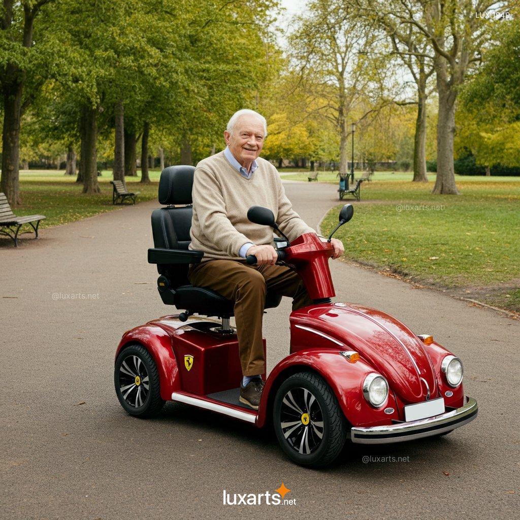 VW Beetle-Inspired Mobility Scooter: The Perfect Blend of Nostalgia and Innovation vw beetle inspired mobility scooter 3