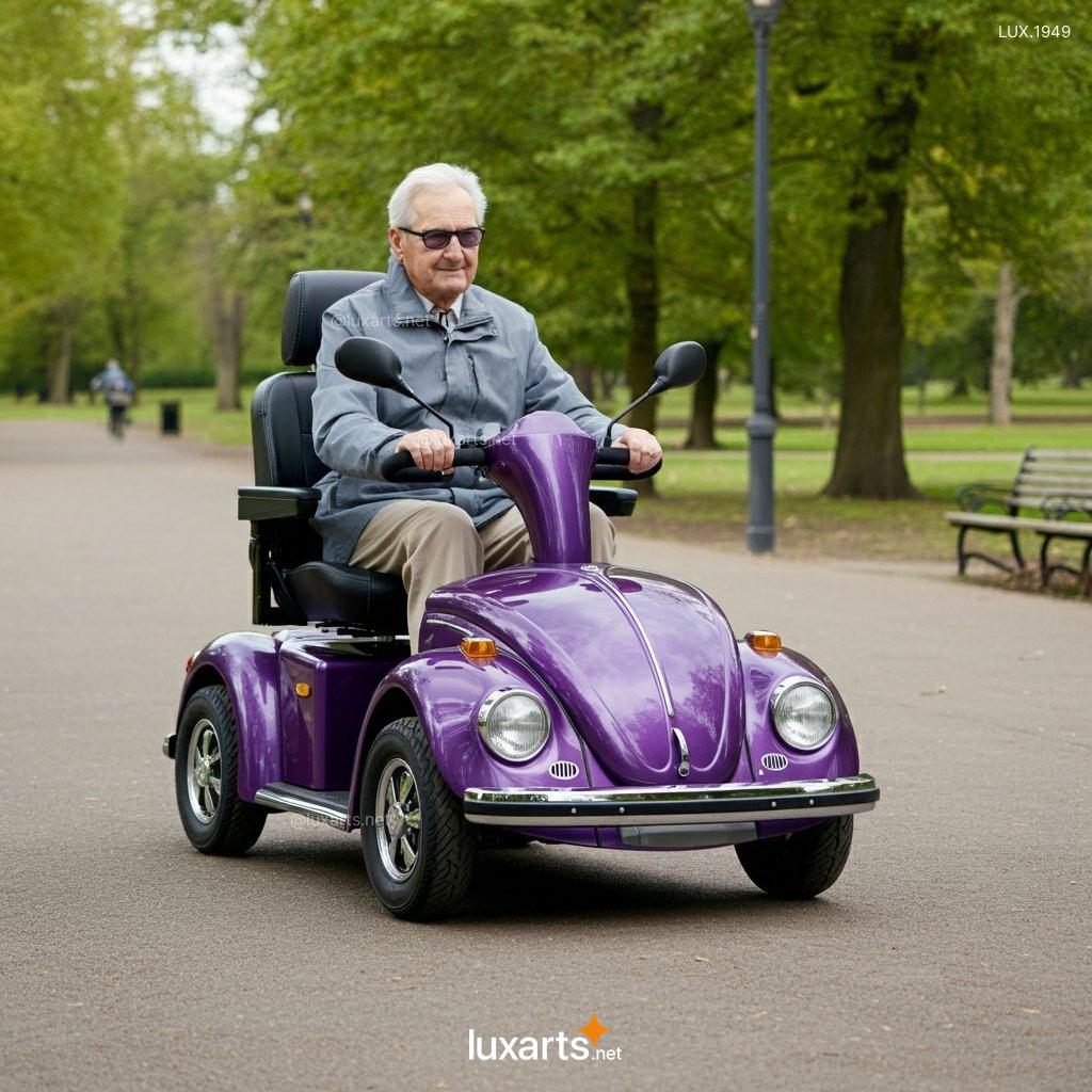 LUX.1949 VW Beetle-Inspired Mobility Scooter: The Perfect Blend of Nostalgia and Innovation vw beetle inspired mobility scooter 7