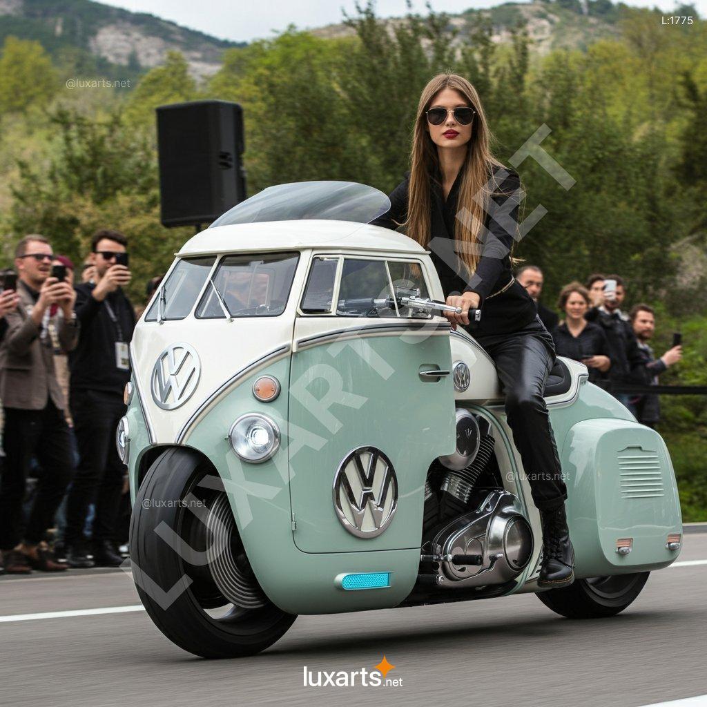 VW Bus Inspired Motorcycles: One-of-a-Kind Vintage Motorcycles Inspired by the Iconic VW Bus vw bus inspired motorcycles 10