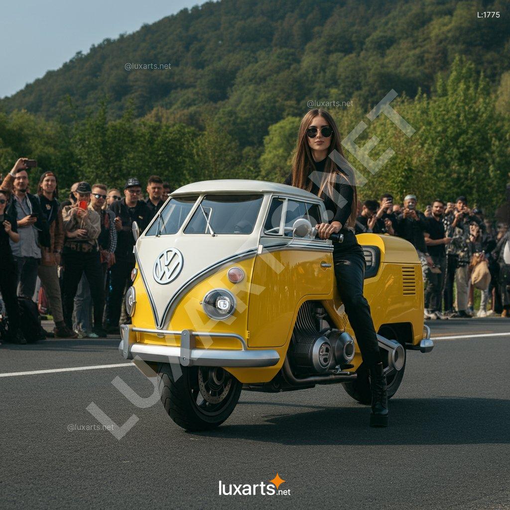 VW Bus Inspired Motorcycles: One-of-a-Kind Vintage Motorcycles Inspired by the Iconic VW Bus vw bus inspired motorcycles 7