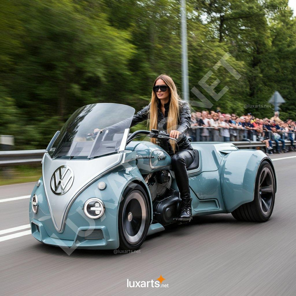 VW Bus Inspired Trike Motorcycles: Unique Designs, Unforgettable Journeys vw bus inspired trike motorcycles 14