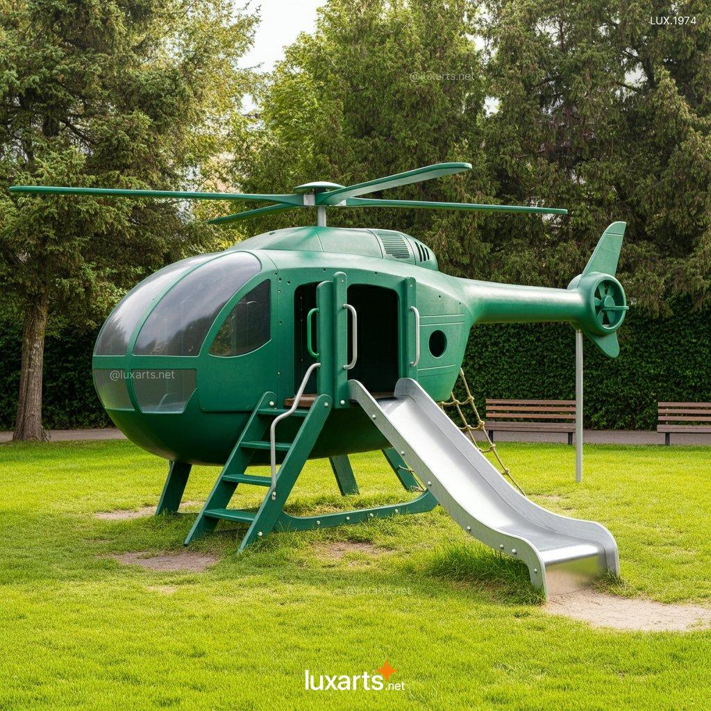 Creative Wooden Helicopter Playgrounds: Design Your Dream Playset wood helicopter playgrounds 6