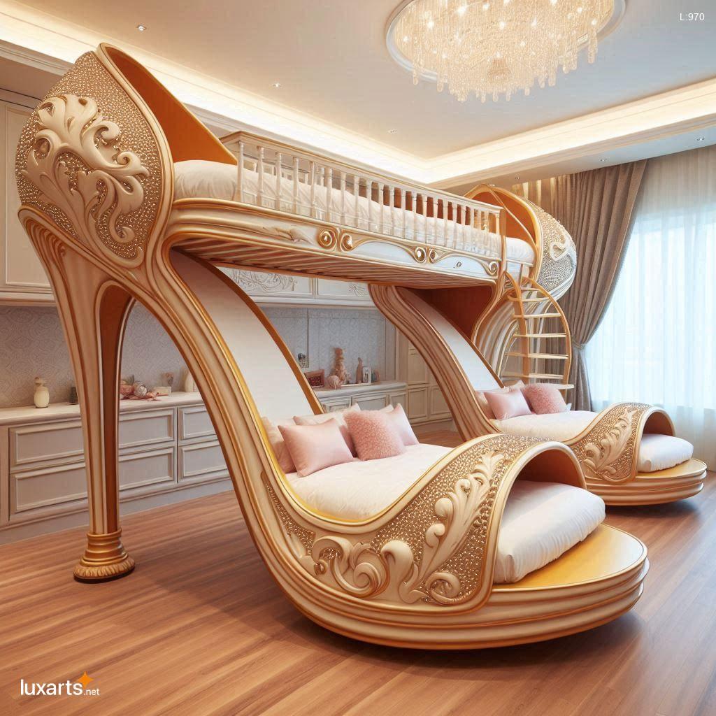 High Heel Shaped Bunk Beds: Elevate Your Bedroom with a Touch of Glamor 970 High Heel Shaped Bunk Beds 2