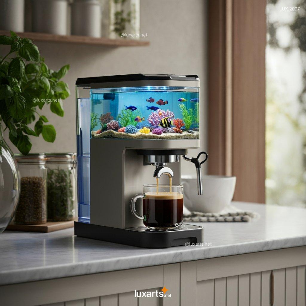 LUX.2097 Aquarium Coffee Makers | Experience a Splash of Ocean-Inspired Design aquarium coffee makers 3