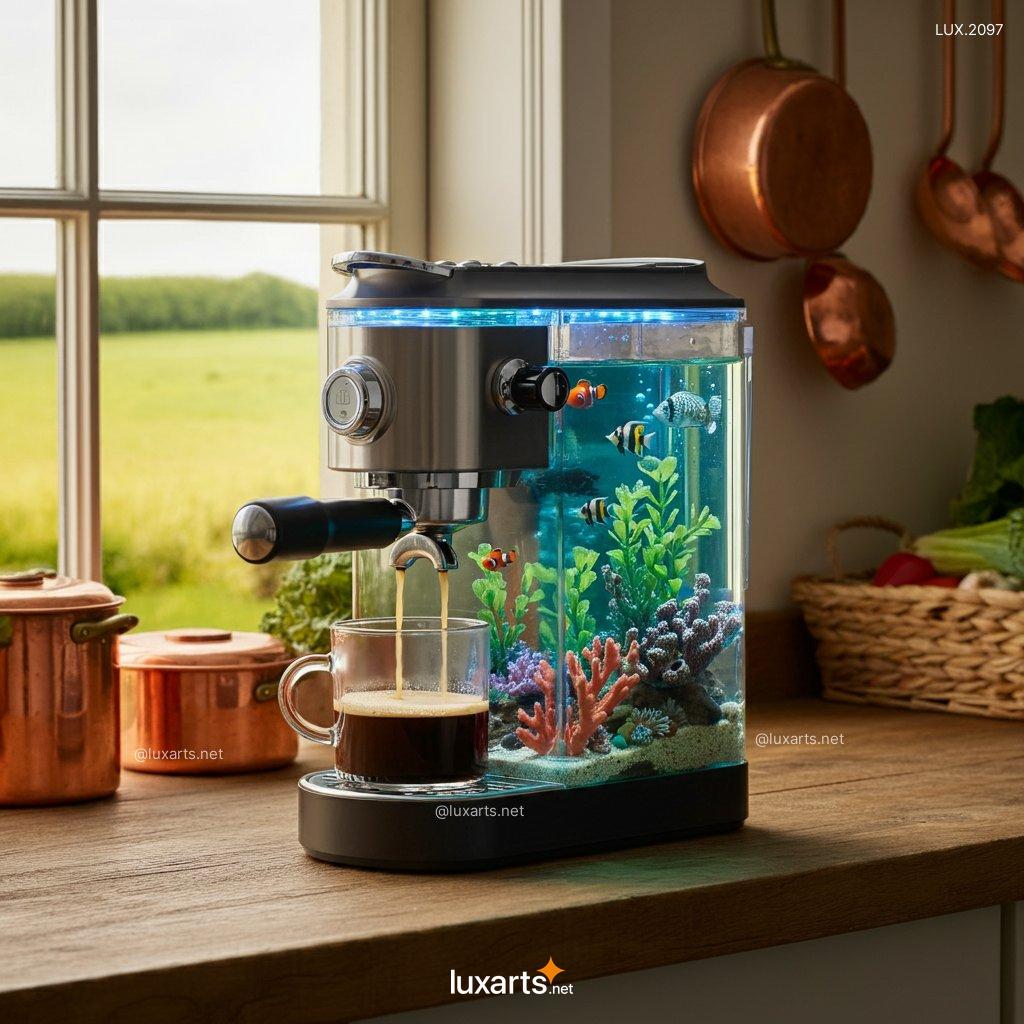 LUX.2097 Aquarium Coffee Makers | Experience a Splash of Ocean-Inspired Design aquarium coffee makers 4