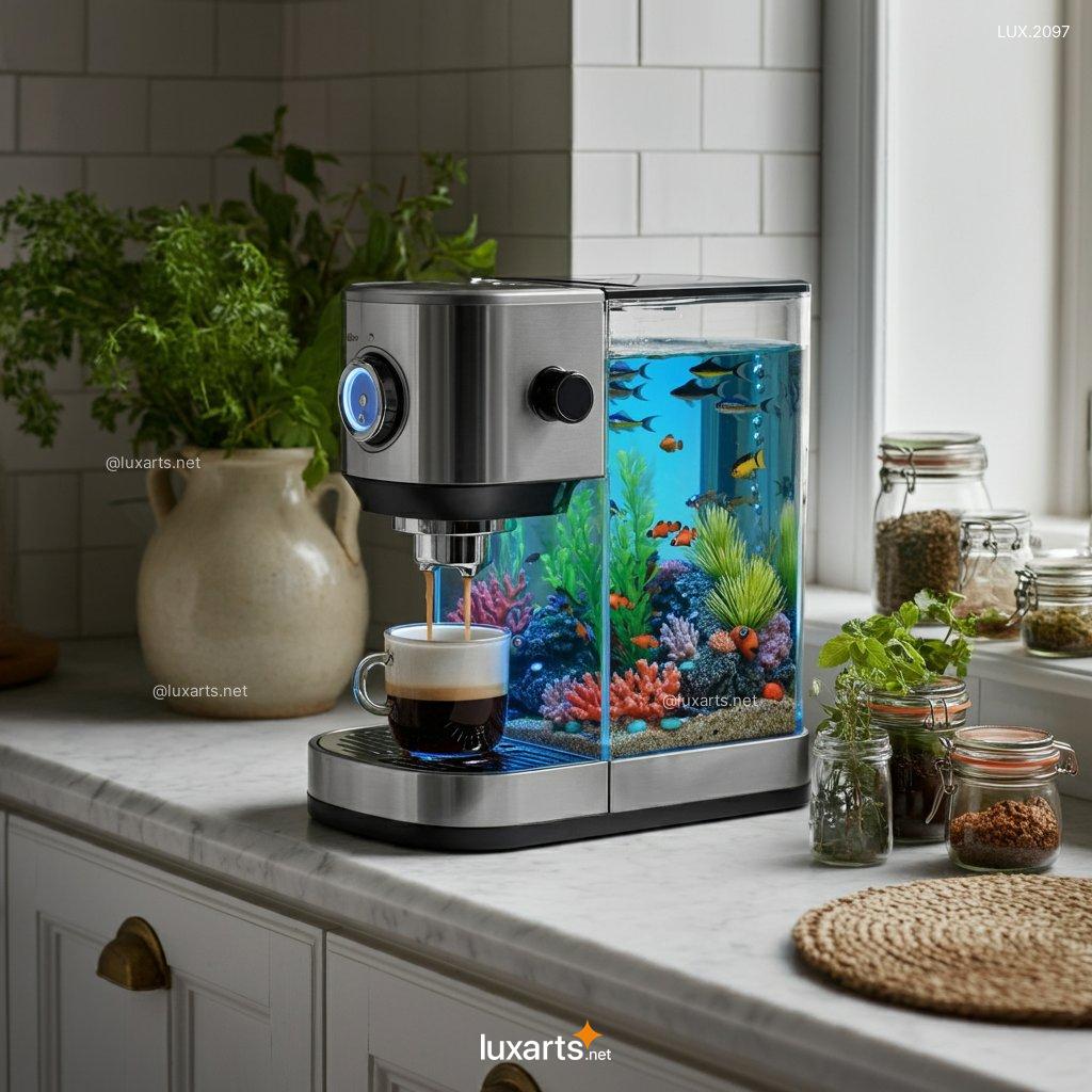 LUX.2097 Aquarium Coffee Makers | Experience a Splash of Ocean-Inspired Design aquarium coffee makers 5