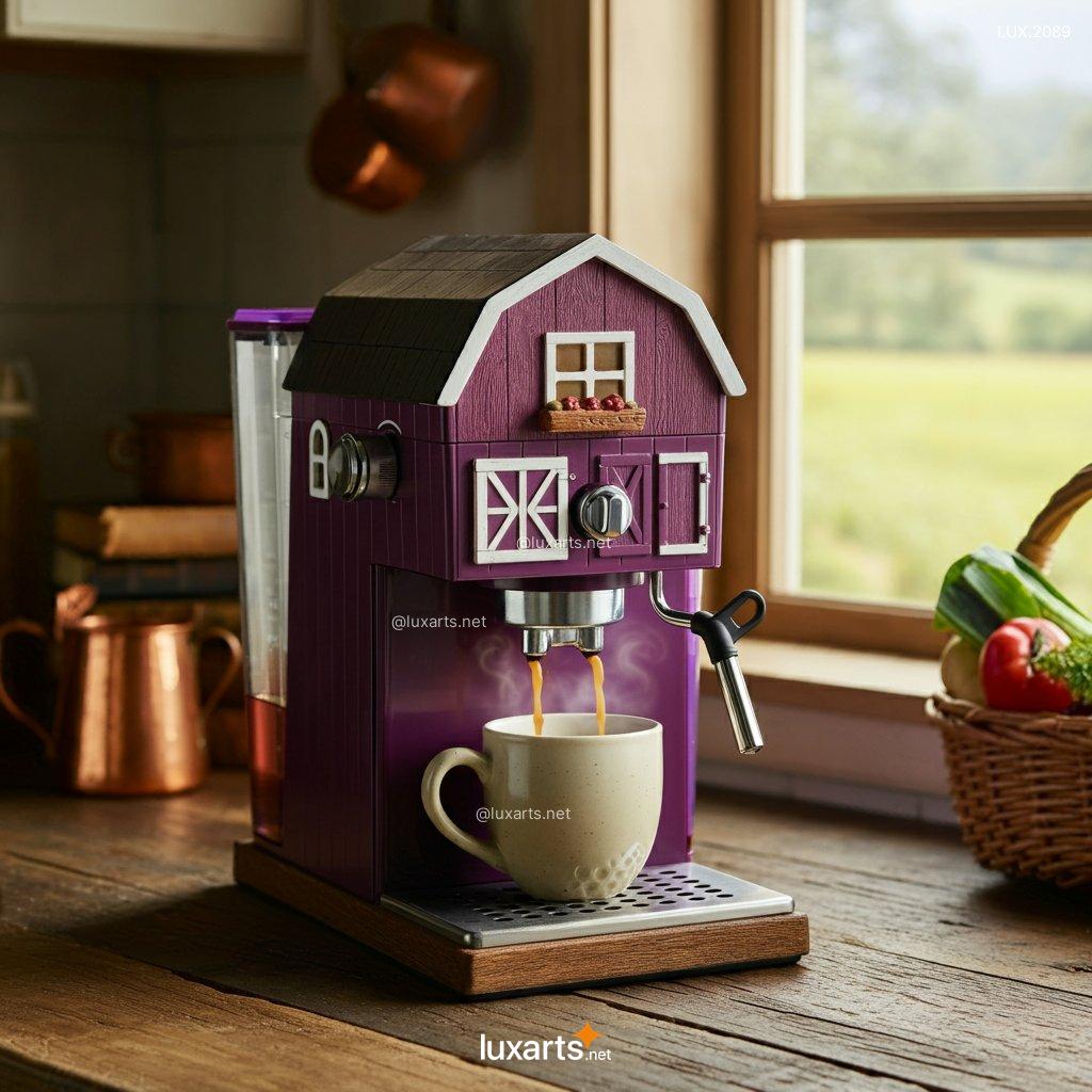 LUX.2089 Barn Inspired Coffee Makers | Bring Rustic Elegance to Your Kitchen with Farmhouse Style barn inspired coffee makers 10