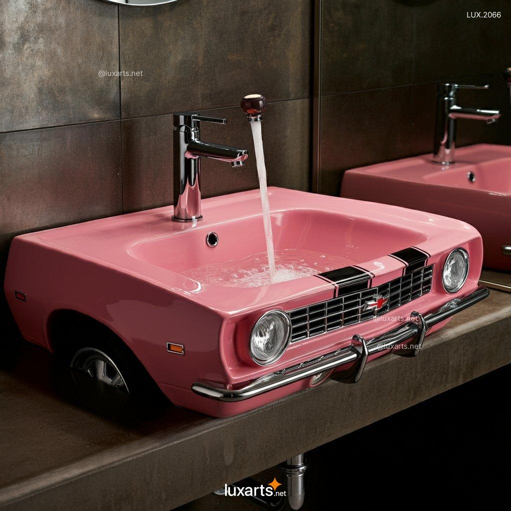 LUX.2066 Camaro Inspired Sink | Iconic Muscle Car Style for Your Bathroom or Kitchen camaro inspired sink 7